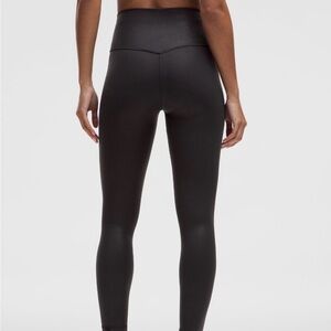Lululemon Align Black Shiny Leggings